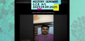 Read more about the article History Seminar On 29th Of September 2021